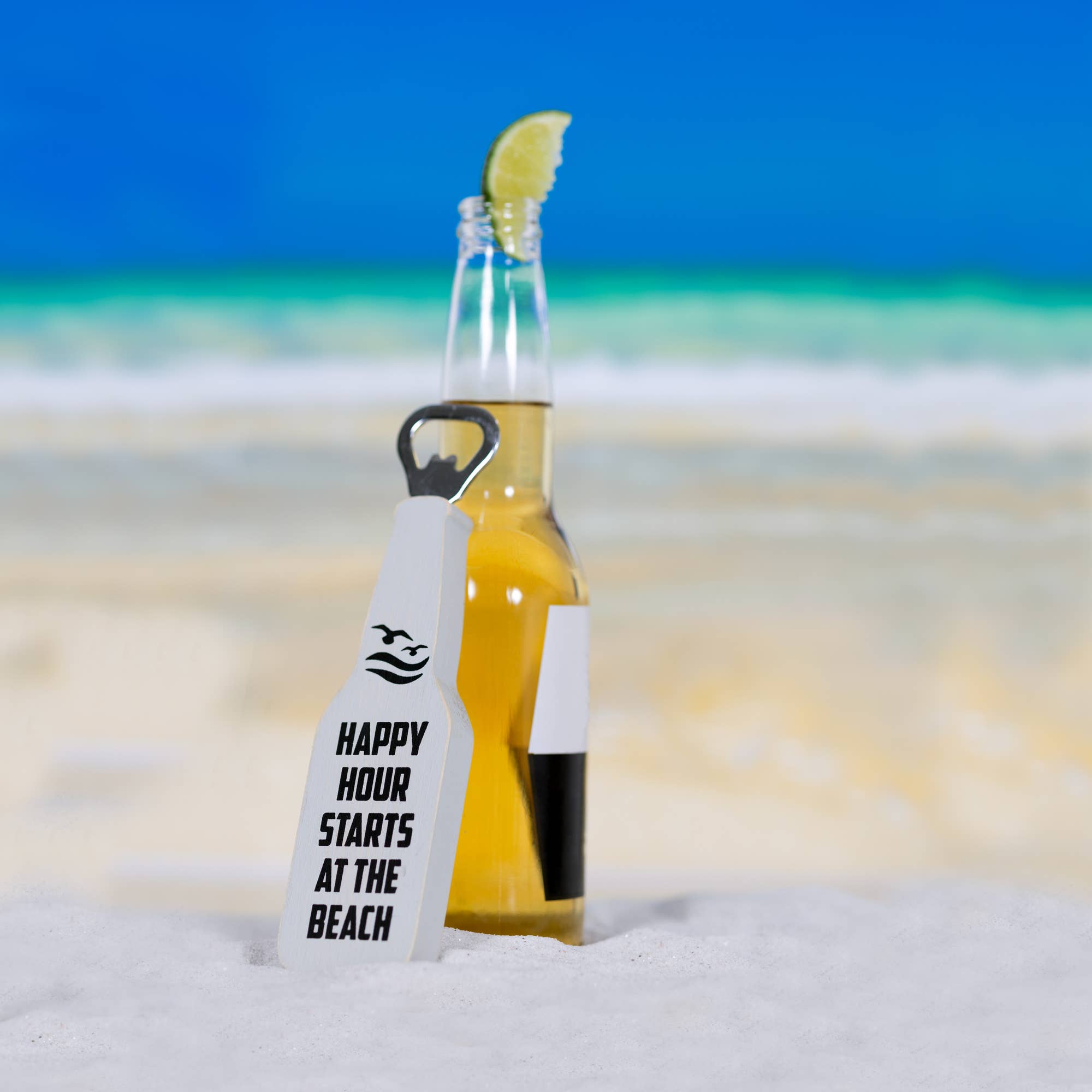 Pavilion - Wholesale Bottle/Wine Opener - Beach - 7" Bottle Opener Magnet1