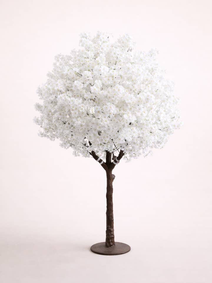 Luxe Everlasting Cherry Blossom Centerpiece Sculpture for wholesale by Cwpco