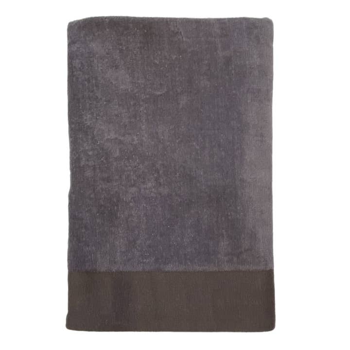 Le comptoir de la plage - Wholesale Bath Towel - Plain velvet bath towels "Shady"14