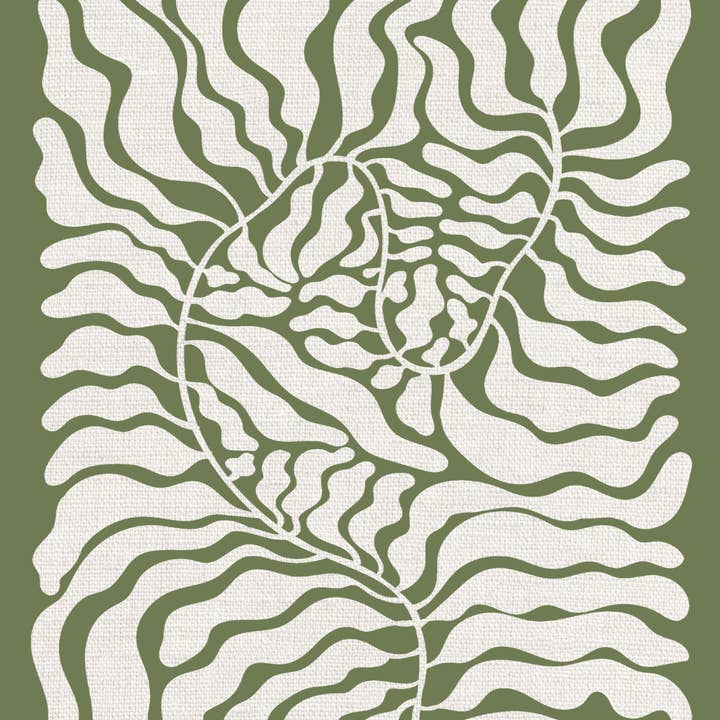 Grönt Retro Blad för wholesale av Ellisimo