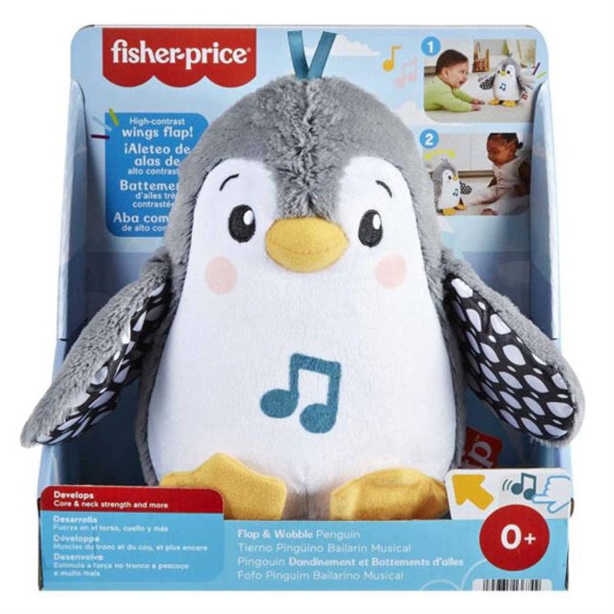 TSJJ - Wholesale Musical Toy - Kids & Baby - Fisher-Price My Awakening Penguin Musical Plush0