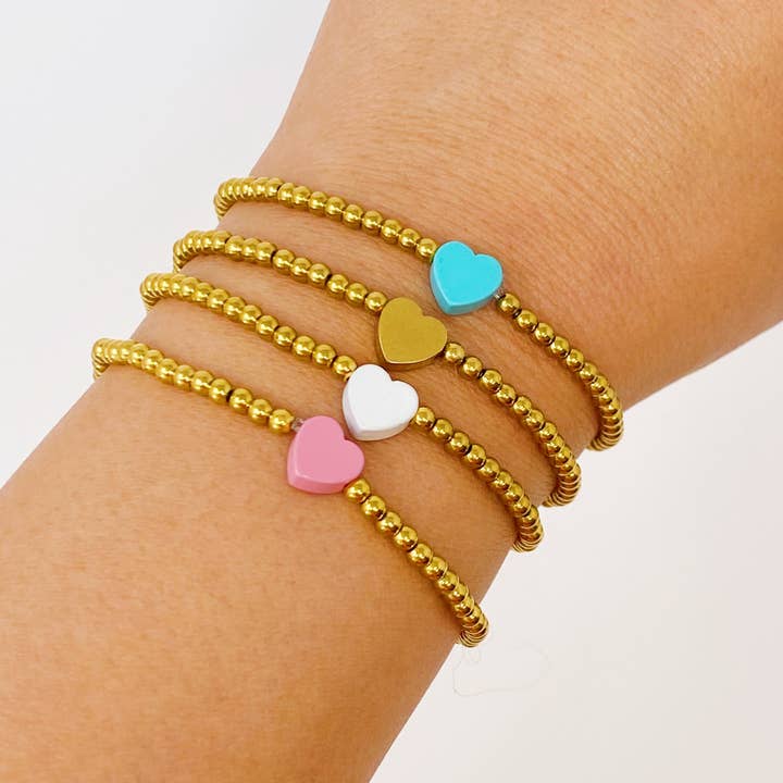 So Very Loved Heart Bracelet for wholesale by Naomi's Happy Place Shop