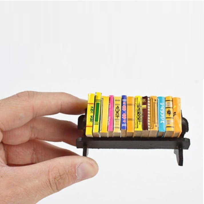 Factory Direct Craft - Vendita all'ingrosso Decorazioni da tavolo - Miniatura di Libreria con Libri0