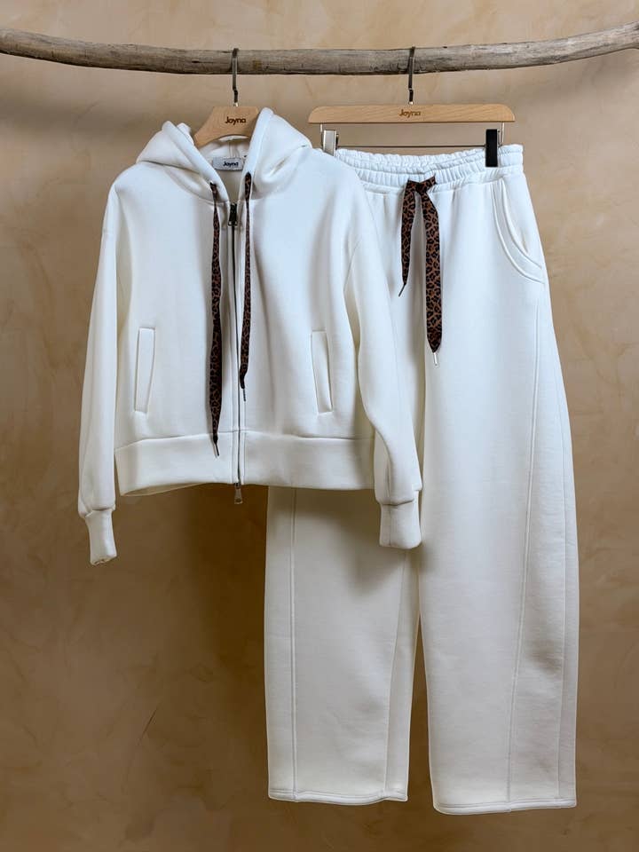 Joyna - Wholesale Lounge set – Women's - Fleece set E08183