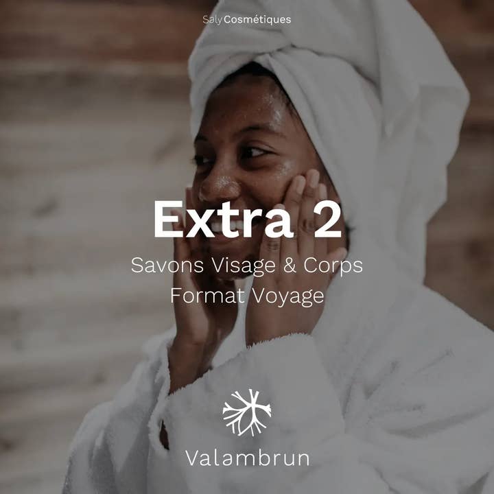 Extra 2 Valambrun: Gesichts- & Körperseifen - Reisegröße für den Großhandel von Saly Cosmétiques