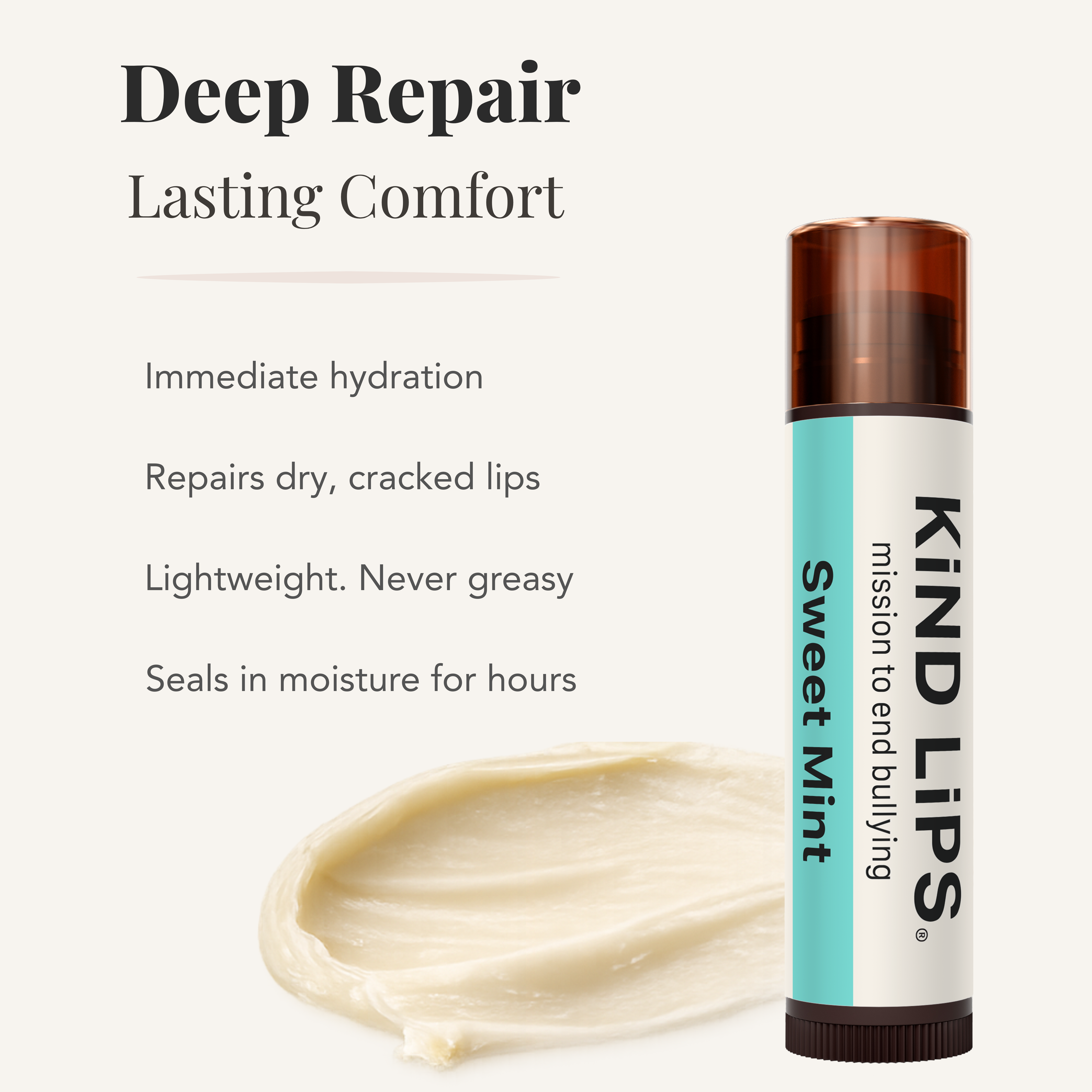 Kind Lips - Wholesale Retailer Display - Beauty & Wellness - Organic Lip Balm, 40 Ct Wood Display, Best Sellers Variety5