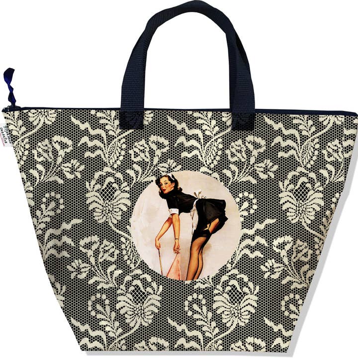 Mala de mão com fecho em renda sexy Lingerie por atacado de BISTRAKOO