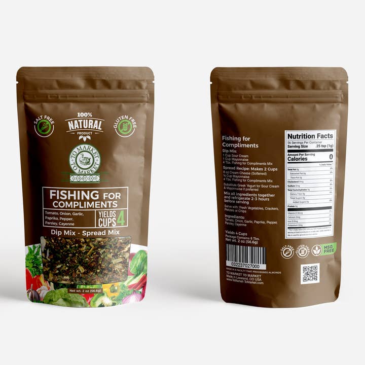 To Market- To Market - Dips & Spreads - Wholesale Dip - Fishing For Compliments - Dip Mix3