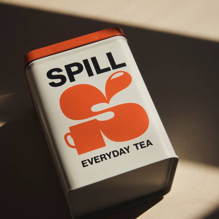 Spill – wholesale Tea bags – SPILL EVERYDAY TEA TIN of 40 teabags (Case of 6 tins)5