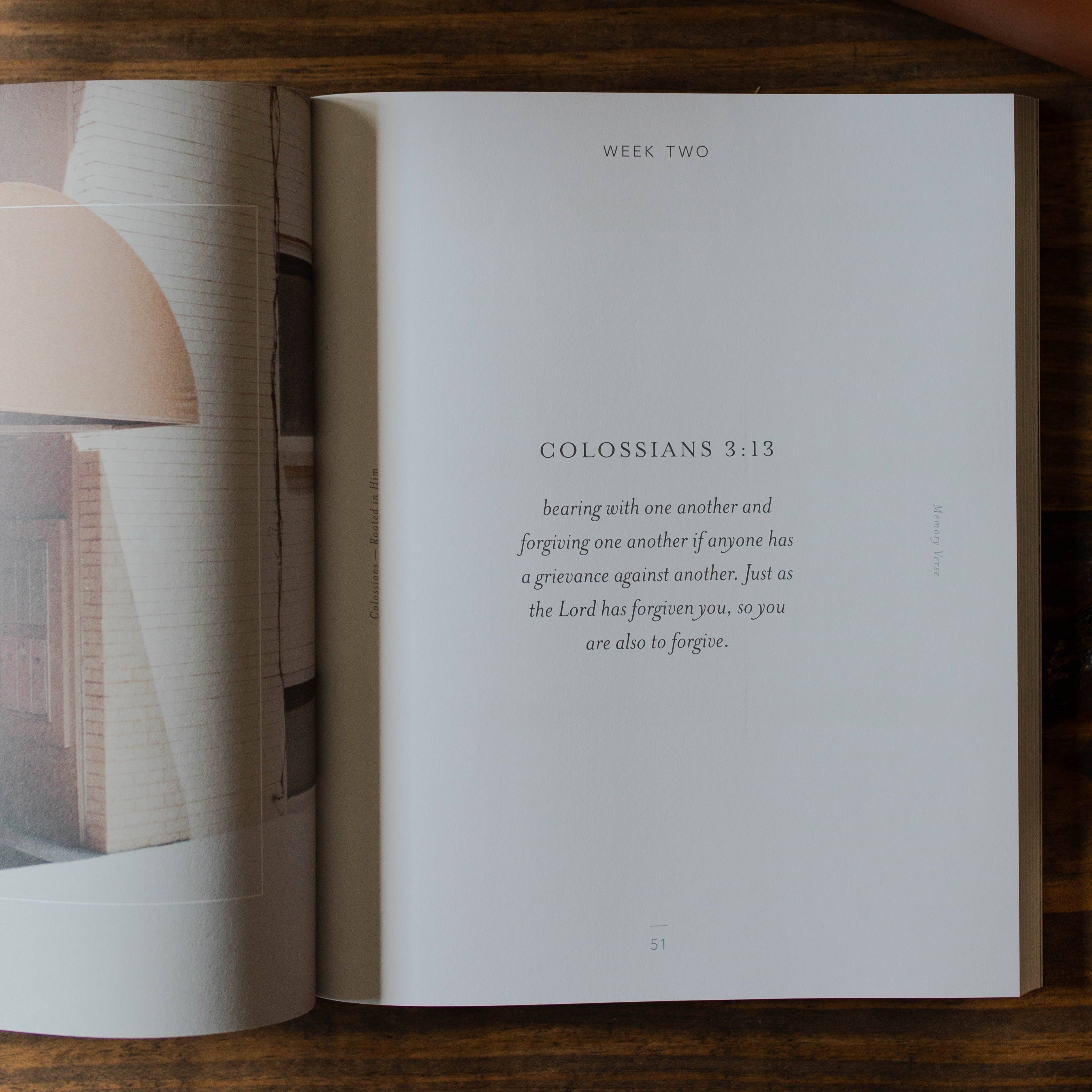 The Daily Grace Co - Vente Livre sur la religion - Colossiens | Enraciné en lui - Hommes2