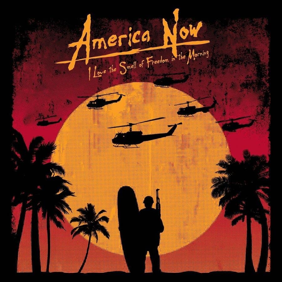 Grunt Style - Wholesale Screen Printed T-Shirt - Men's - America Now T-Shirt - Black1