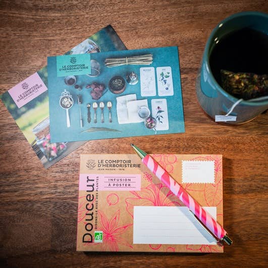 LE COMPTOIR D'HERBORISTERIE – wholesale Hälsoté/Detoxté – EKOLOGISK INFUSION FÖR EFTERSÖTMA 25G2