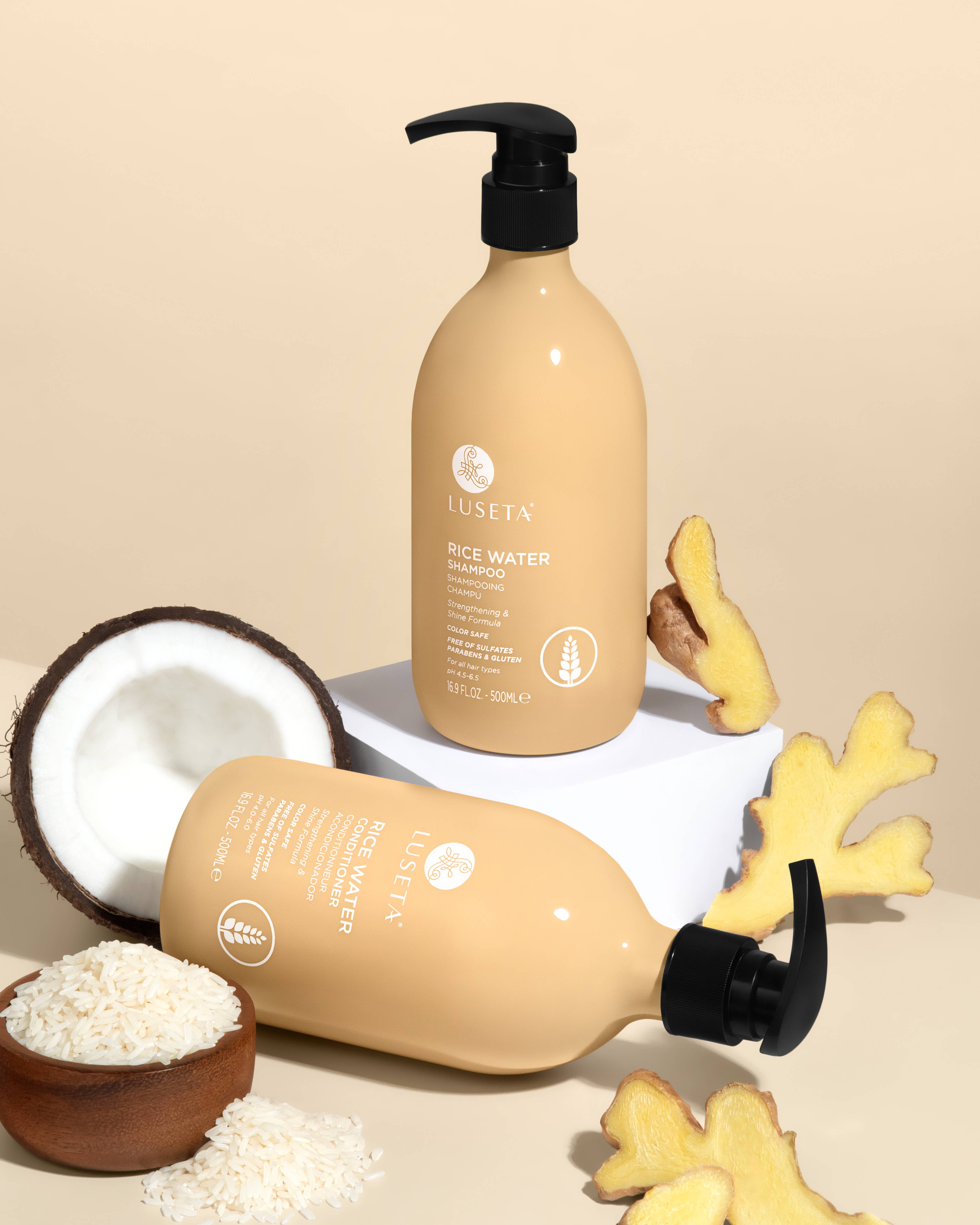 Luseta Beauty - Wholesale Hair Shampoo - Rice Water Shampoo - 16.9oz2