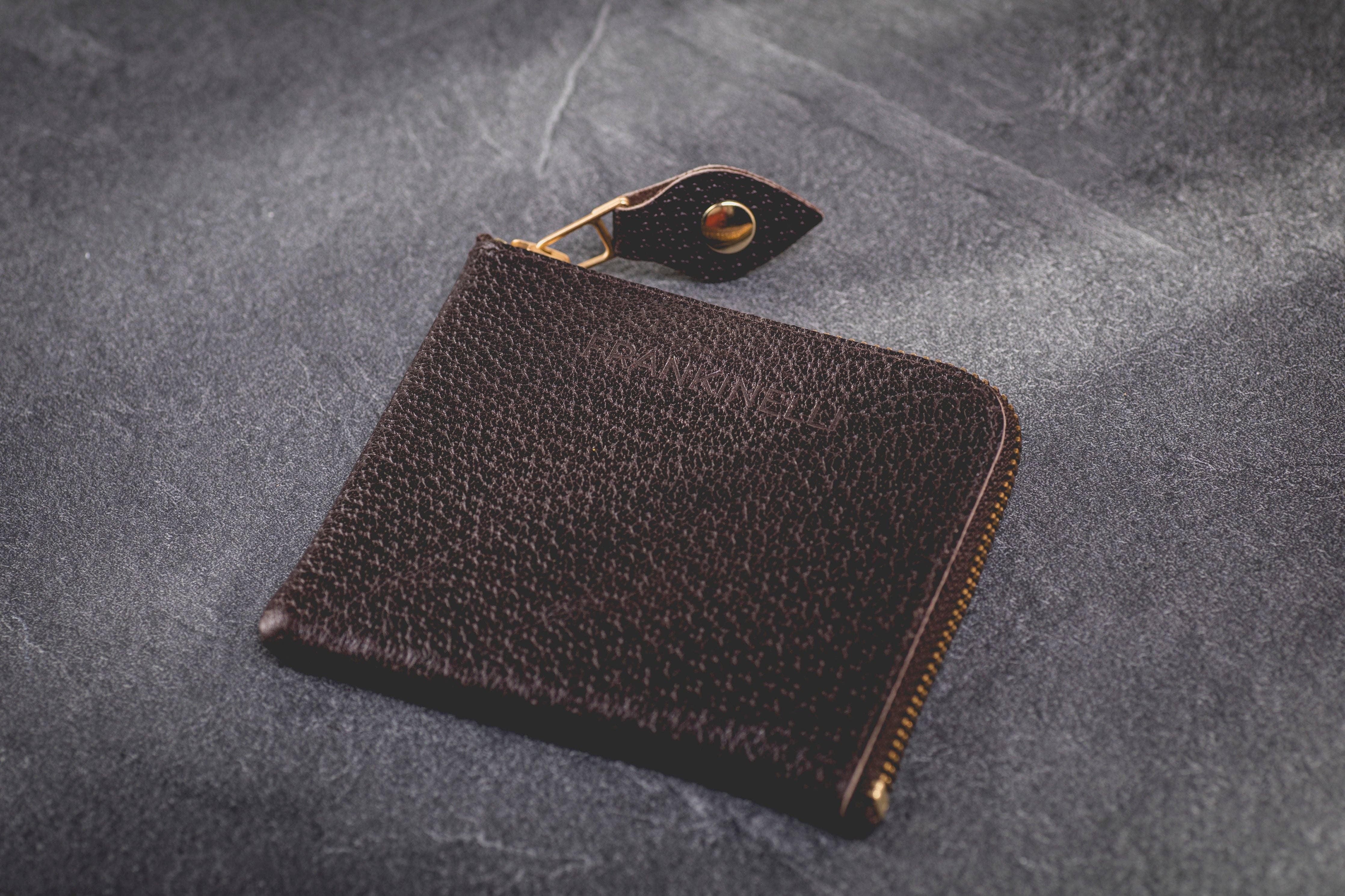 Frankinelli - Wholesale Wallet - Women's - Dark Brown Peccary Wallet3