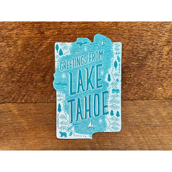 Noteworthy Paper & Press - Wholesale Postcard - Lake Tahoe Postcard