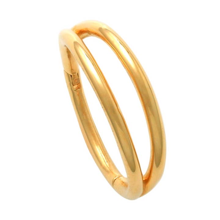 Septumring aus 10kt massivem Gold, Daith-Piercing, Nasenringe #6 für den Großhandel von Zahav Jewelry