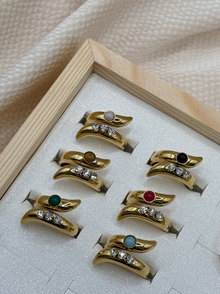 Anello in acciaio inossidabile Swing Color per la vendita all'ingrosso da parte di YOLA