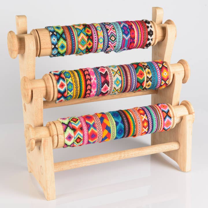 HUAIRURO - Wholesale Woven/Braided Bracelet - Set of 50 assorted Brazilian bracelets