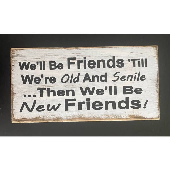 VI VIL VÆRE VENNER MOR-FAR-FORÅR for engroshandel hos Dudley's Cottage & Gifts