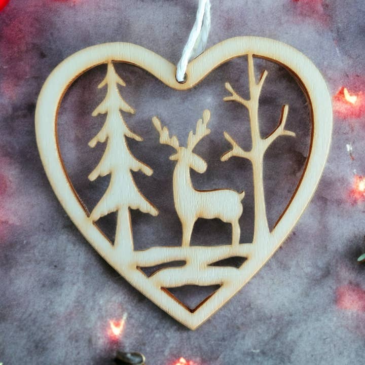 Decorazione natalizia in legno - Modello 14 per la vendita all'ingrosso da parte di Sostraw & SmartThings