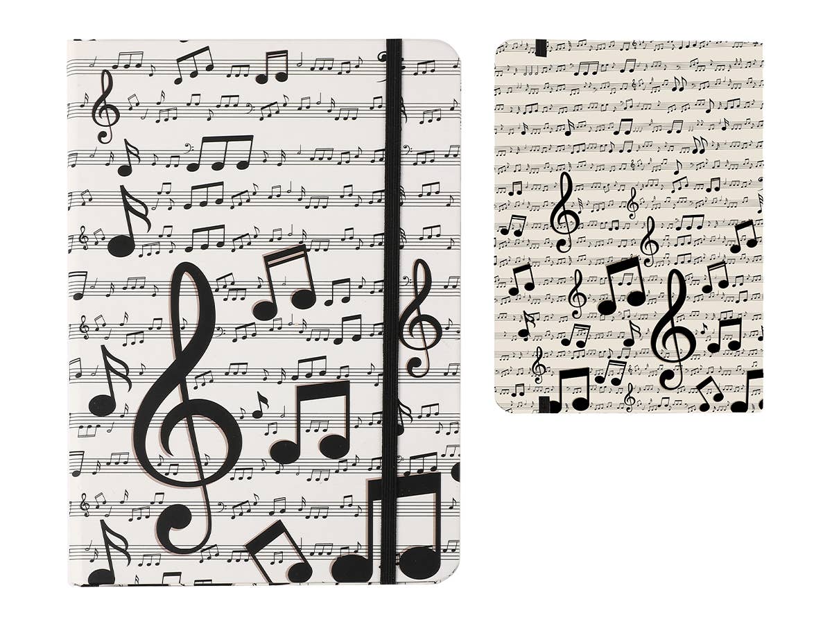 I-Total, I-Drink – wholesale Notebook – A5 Music notebook0