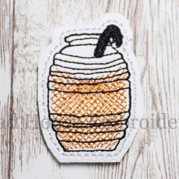 Agua Fresca Feltie | Agua Fresca Felt | Uncut Agua Fresca Feltie | Uncut Vinyl Feltie | Uncut Felt | Felt Applique | Felties | Feltie Food for wholesale by Mad House Embroidery