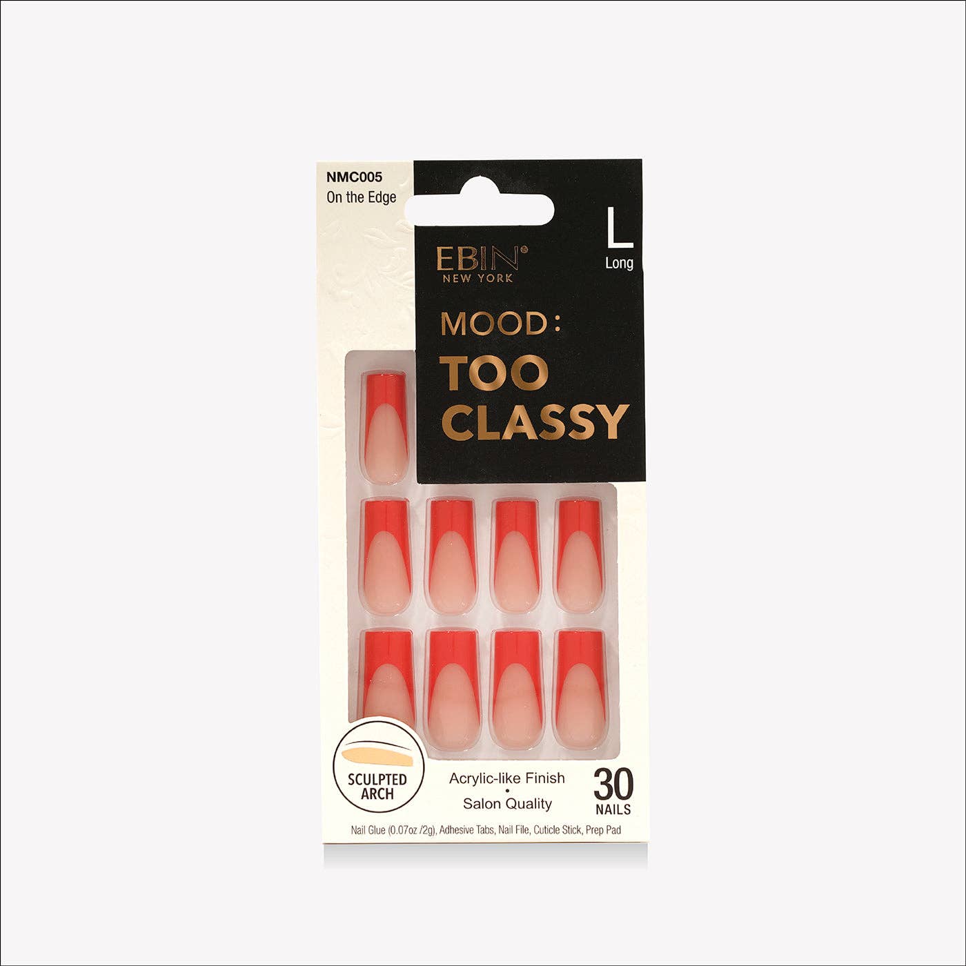 EBIN NEW YORK - Wholesale Press-On/Fake Nails - Mood: Too Classy Nails7