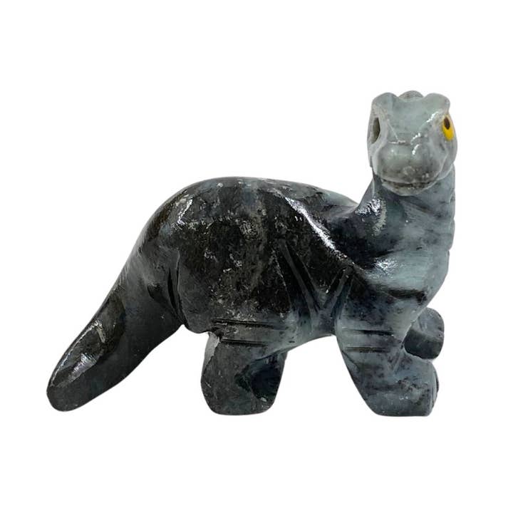 Earths Elements Wholesale - Wholesale Retailer Sample - Home Decor - Crystal Animal - Brontosaurus Soapstone