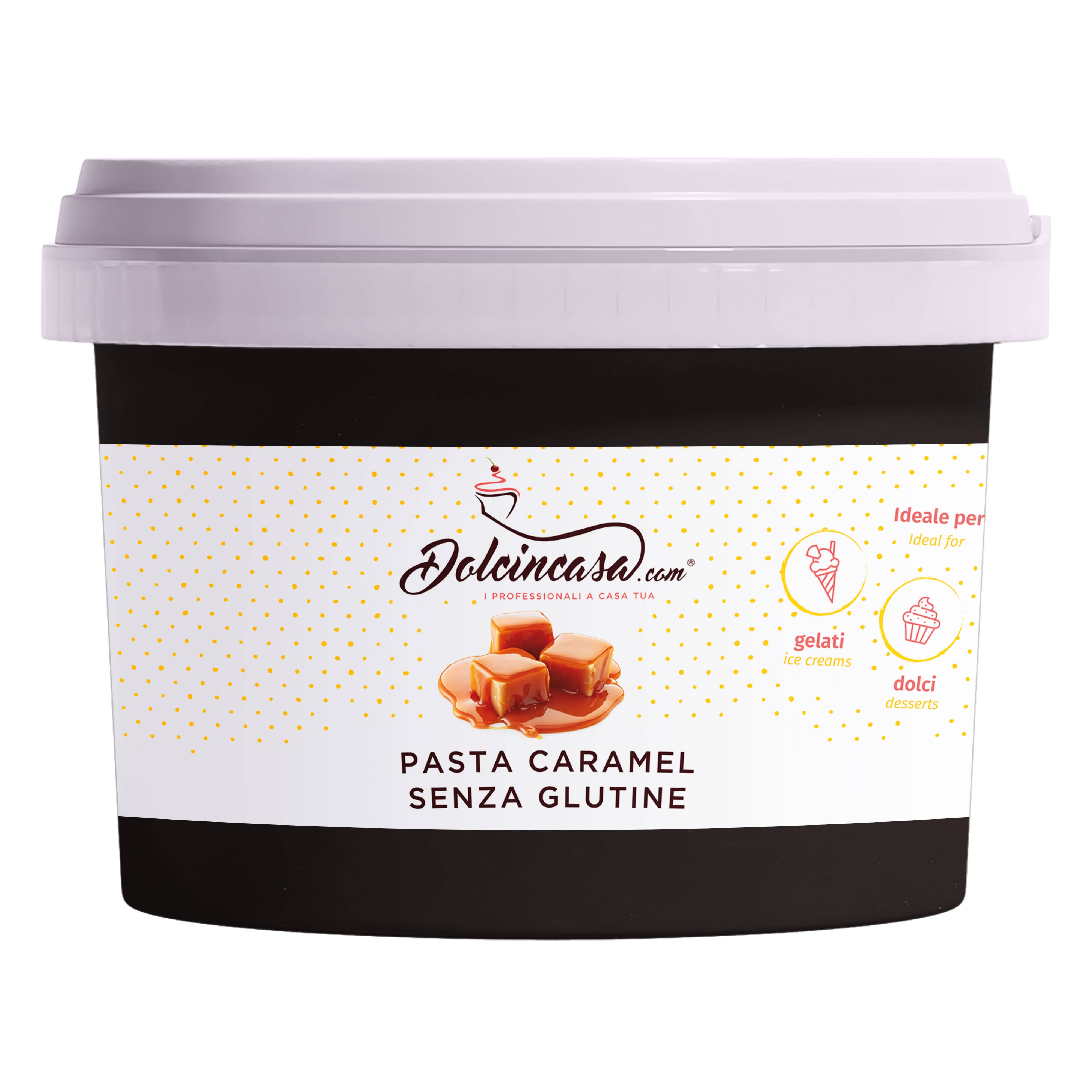 Dolcincasa.com - Wholesale Pasta - Caramel Gelato Paste - 200g0