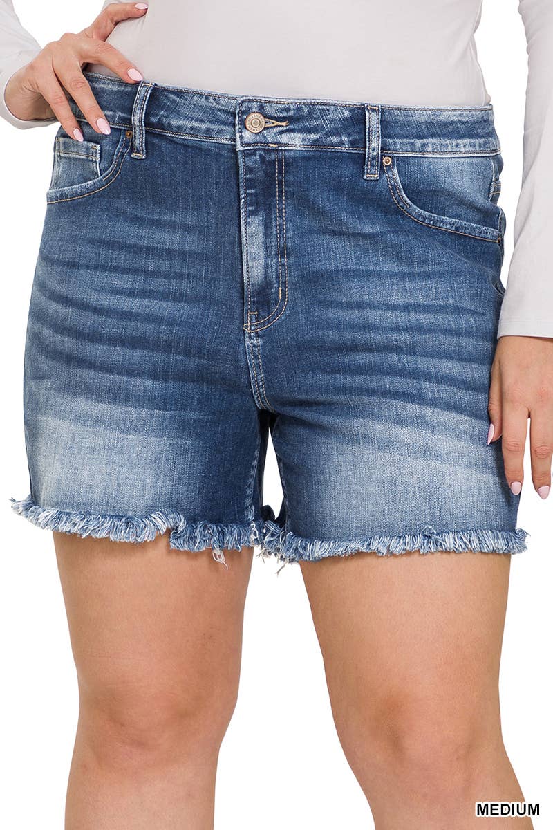 42POPS - Wholesale Shorts - Women's - `.Summer Denim Shorts Reg / Plus14