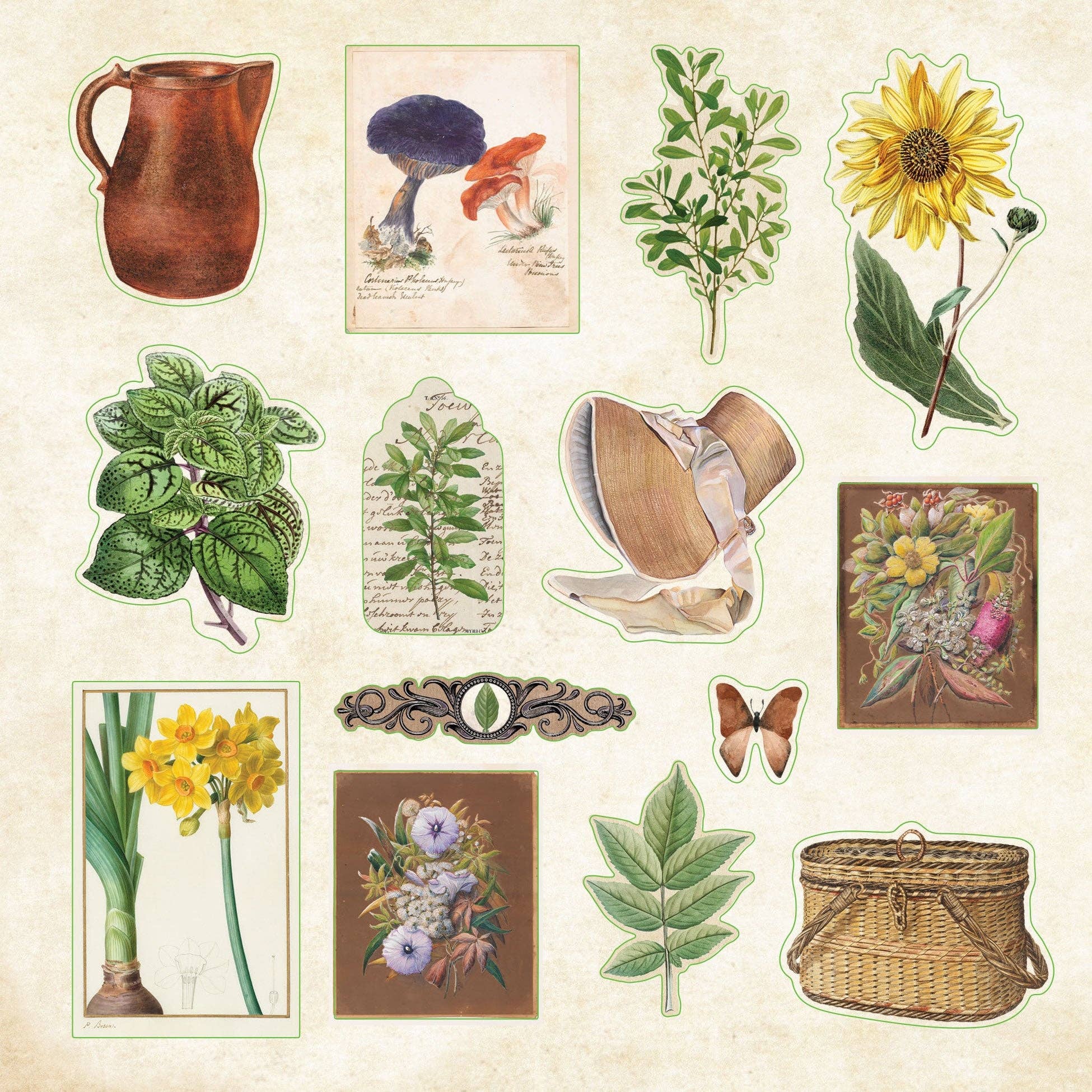 Peter Pauper Press - Wholesale Sticker - Cottagecore Sticker Book7