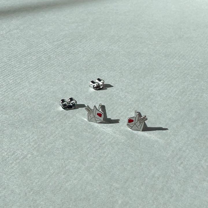 Dainty Little Tiny Things - Wholesale Jewelry Set - Asian Takeout Box Earring Set3