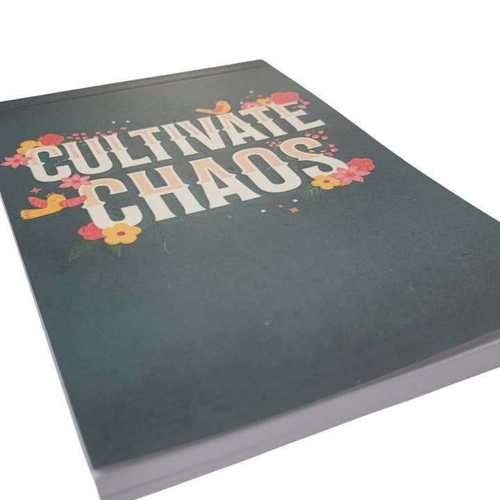 Cultivate Chaos Notepad for wholesale by Amaranth & Rue