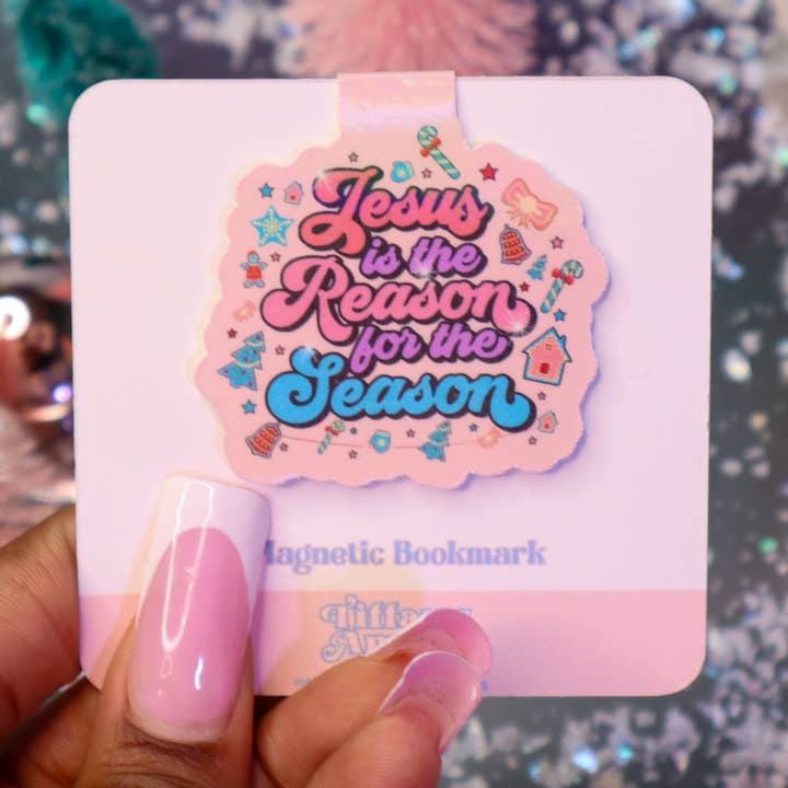 Jesus is the Reason for the Season Holiday Bookmark for wholesale by Tiffany Amber Designs