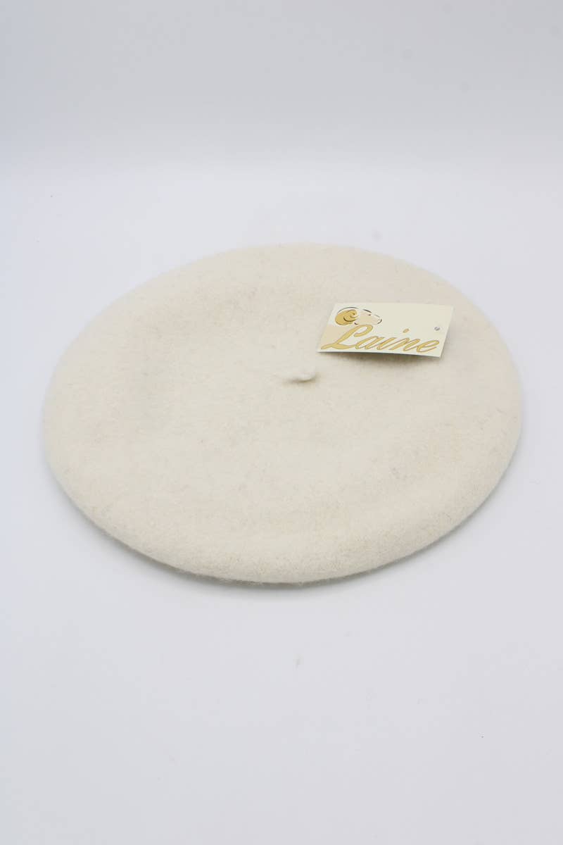 Hologramme Paris - Vendita all'ingrosso Basco - Unisex - Berretto classico in pura lana95