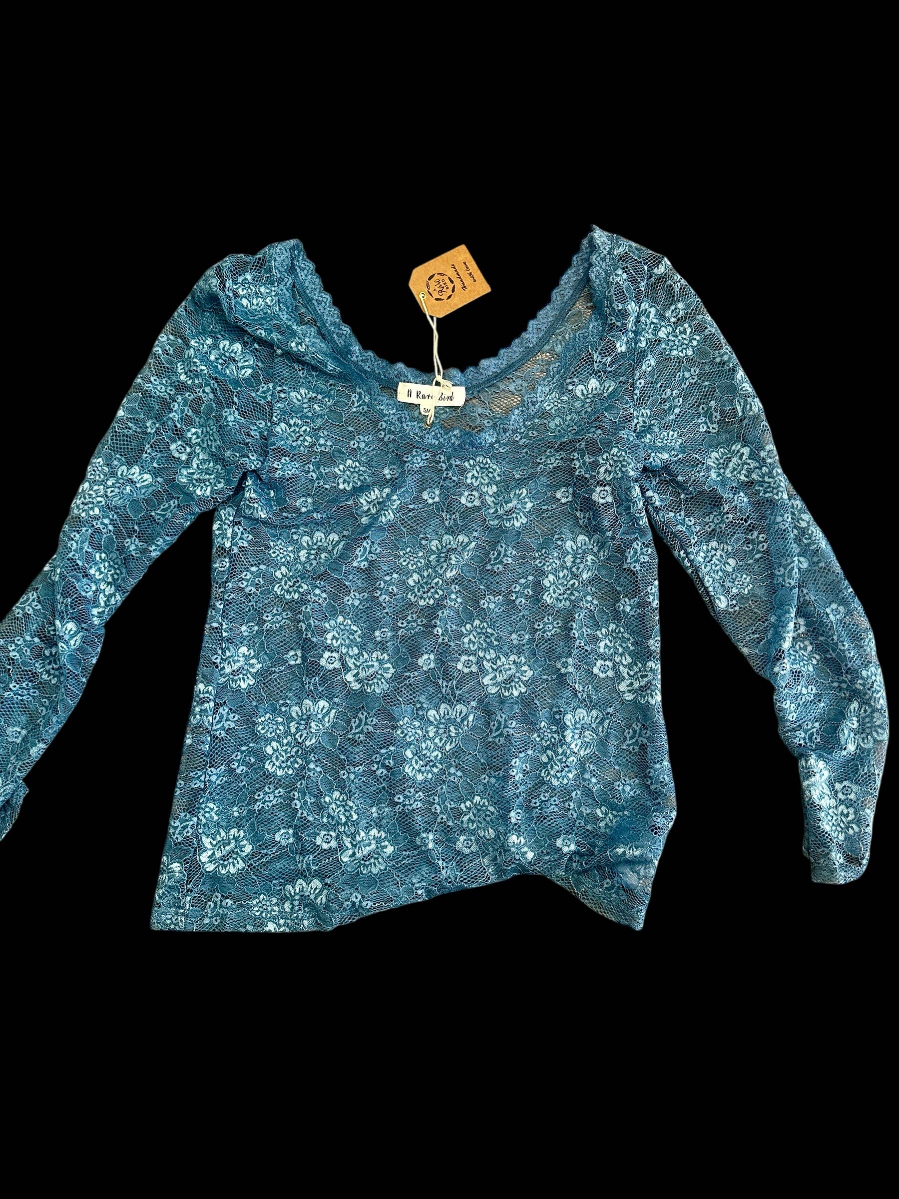 A Rare Bird Shop - Wholesale Blouse - Women's - Lace Vintage Layer Shirt0