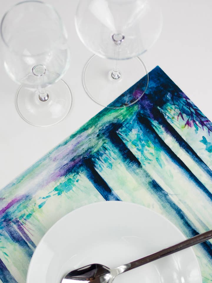 Placemat in het bos voor wholesale door Yukka