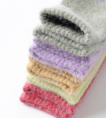 Comfortarians - Wholesale Socks - Women's - Wool Socks For Women Cozy Wool Angora Socks  Winter Warm7