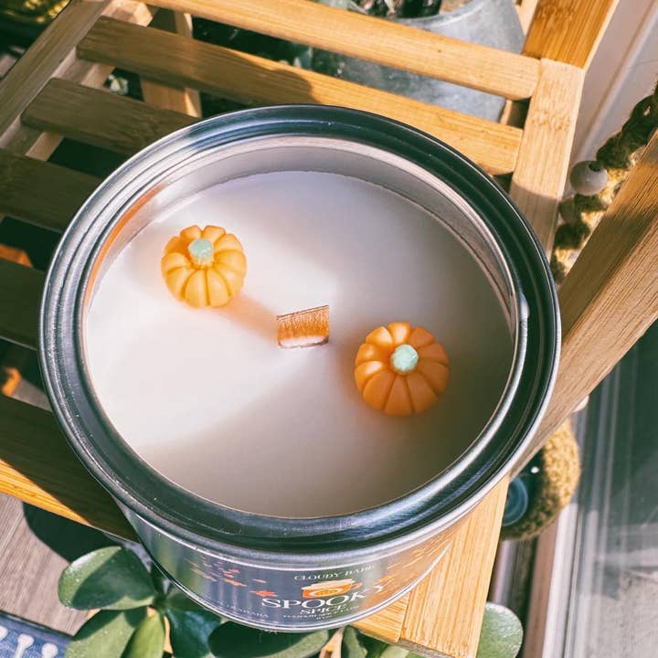 Cloudy Babe - Wholesale Travel Candles - Fall Candle Three Pack Toasted Pine Spooky Spice Autumn Glow6