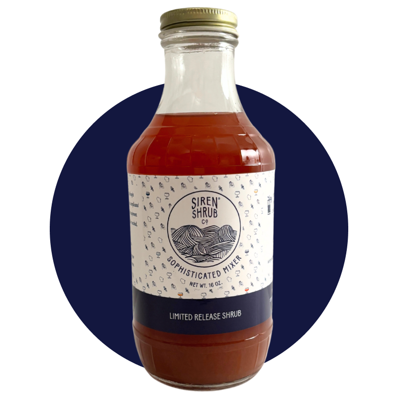 Siren Shrub Company LLC - Wholesale Soda/Carbonated Drink - Strawberry Rhubarb Siren Shrub0