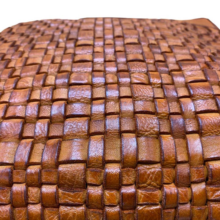 Arrigo - Wholesale Shoulder Bag - Women's - Arrigo Leather Shoulder Bag Made Of Supple Braided Leather24