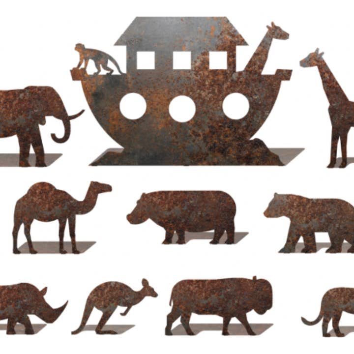 ARCA DE NOÉ DE METAL RÚSTICO para venta al por mayor de Recherche Furnishings, Inc.