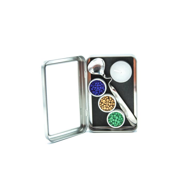 Pärlsatser - Har Guld-Safir-Kelly Grön för wholesale av Global Solutions, Inc