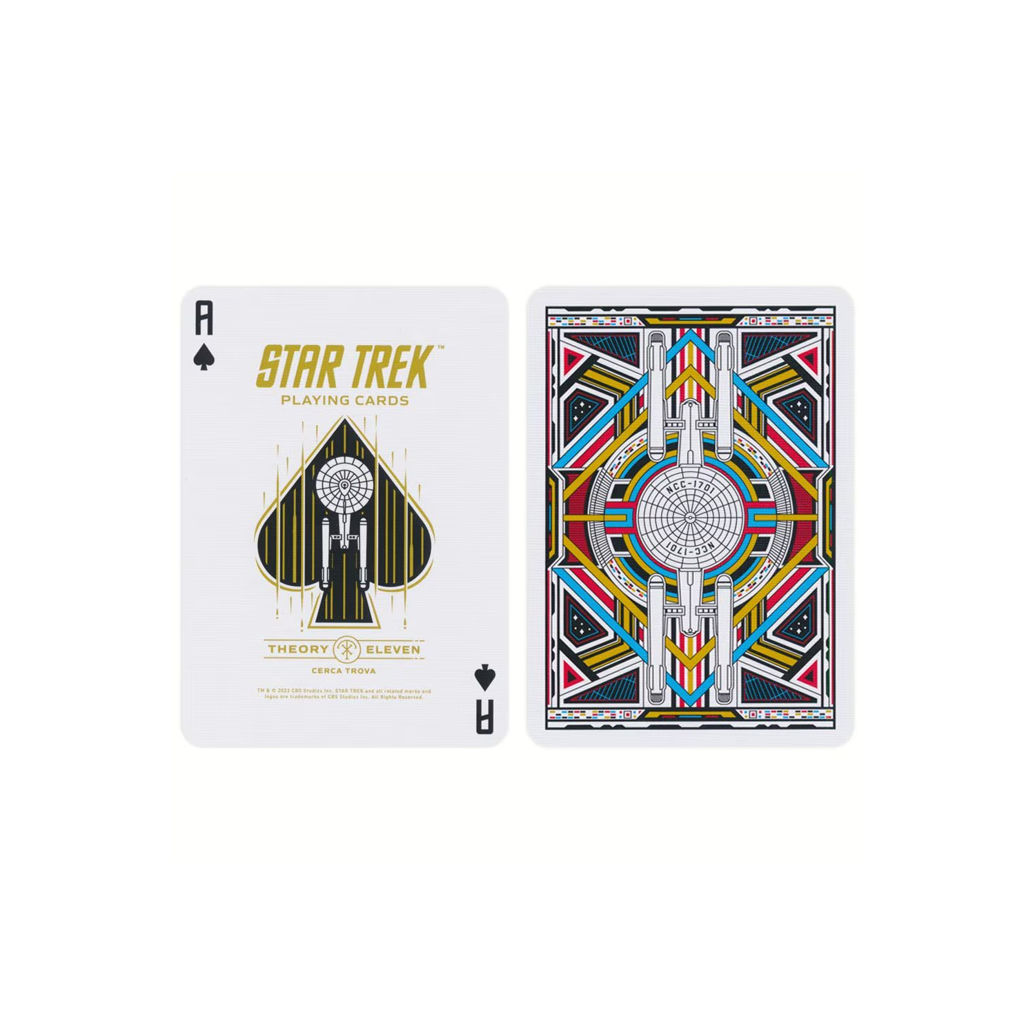 Cardshouse - Wholesale Playing Cards - Star Trek Light Edition Playing Cards Theory117