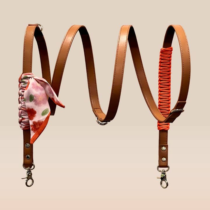 Bandana Mocka multiposição em pele sintética por atacado de Blue Pup Collection