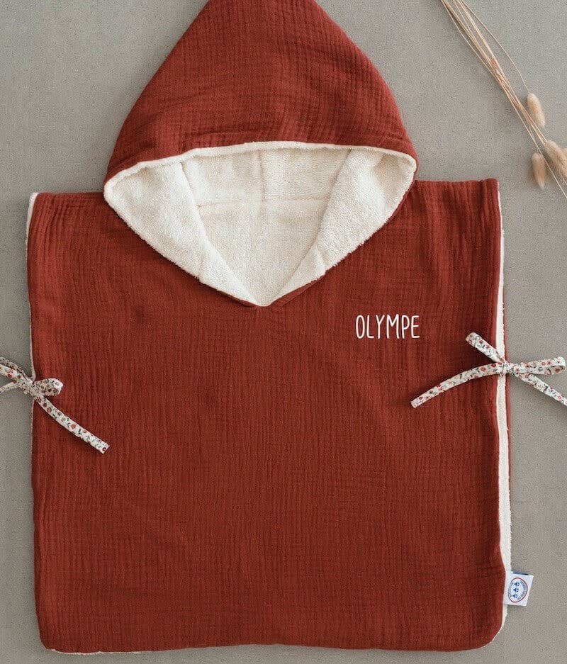 Manufacture des bébés français - Wholesale Poncho Towel - Kids & Baby - Lilac bath poncho8