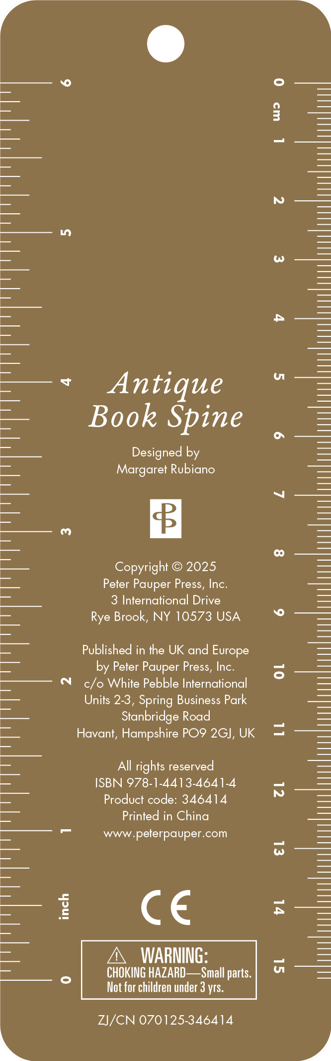 Peter Pauper Press, inc. – wholesale Bookmark – Antique Book Spine Beaded Bookmark2
