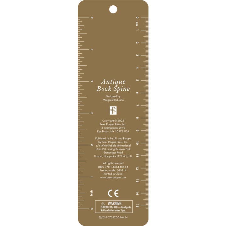 Peter Pauper Press, inc. – wholesale Bookmark – Antique Book Spine Beaded Bookmark2