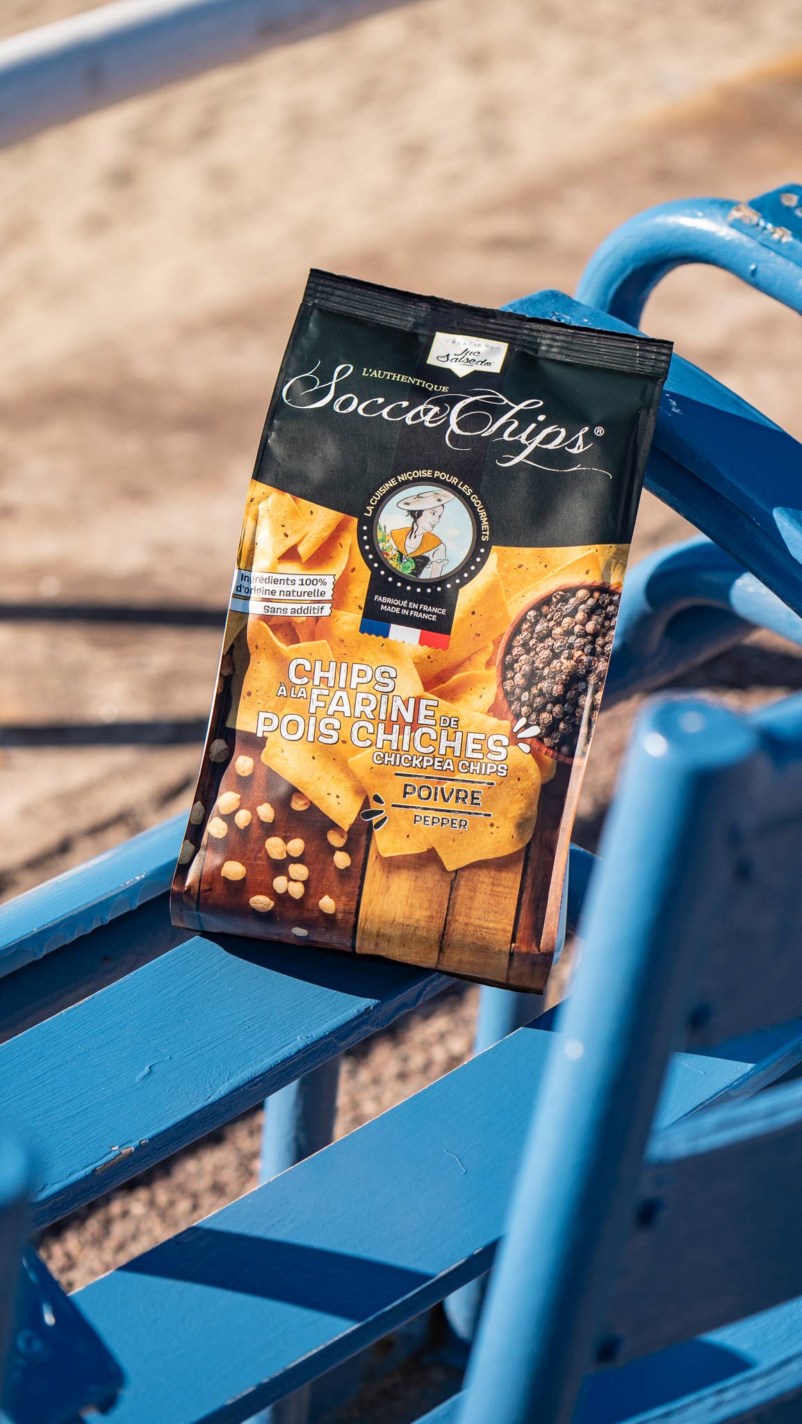 Socca Chips® - Wholesale Chips - Chickpea flour chips - Pepper3