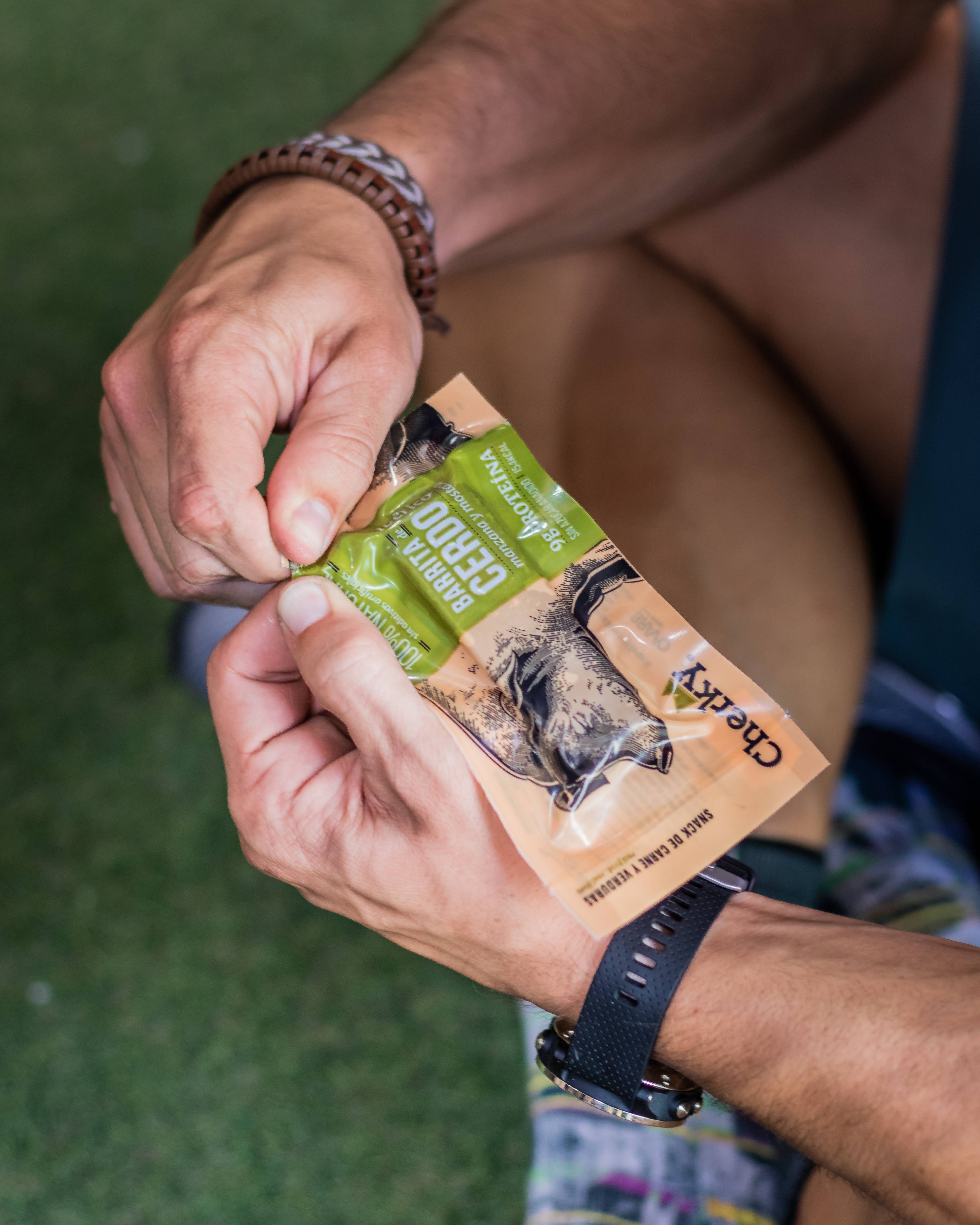 Cherky - Wholesale Snack Bar - Iberian Pork Bar · APPLE AND MUSTARD 35g2